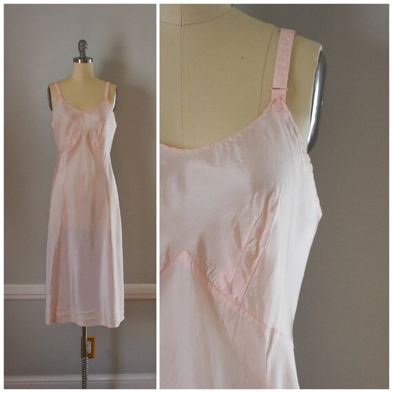 50s Vintage Satin Slip