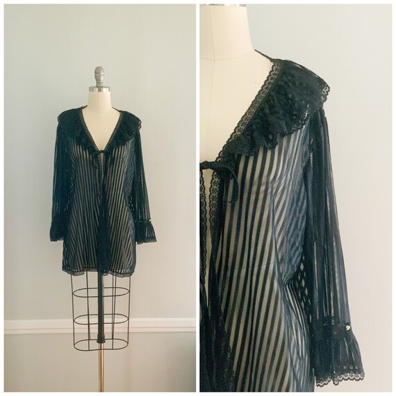 Vintage Bed Jacket / Topper