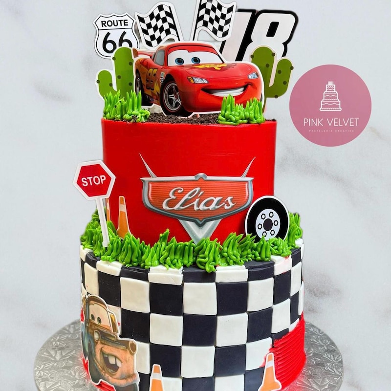 Cars topper - Etsy España