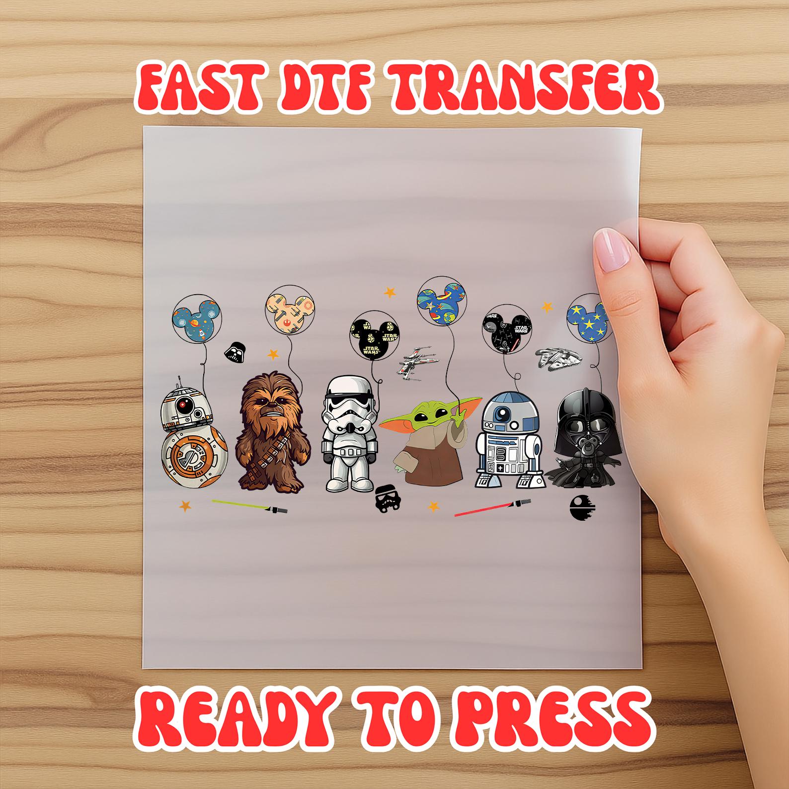 Starwars Iron on Shirt - Etsy