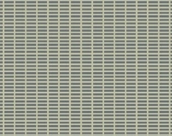 31-Inch Remnant Uppercase Circular Logic Stacks in Gray, Janine Vangool, Windham Fabrics, 100% Cotton Fabric, 50947-3