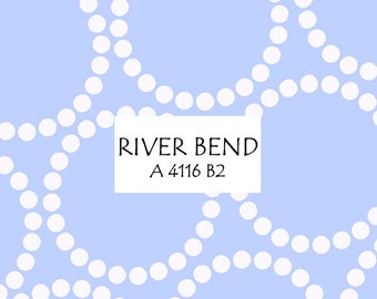 River Bend Pearl Bracelet, Lizzy House for Andover Fabrics, 100% Cotton Fabric, A 4116 B2