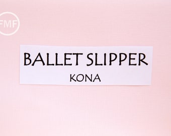 Ballet Slipper Kona Cotton Solid Fabric from Robert Kaufman, K001-861