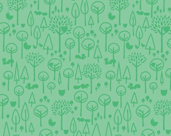 Scenic Route Trees in Green, Deena Rutter, Riley Blake Designs, 100% Cotton Fabric, C3663-GREEN