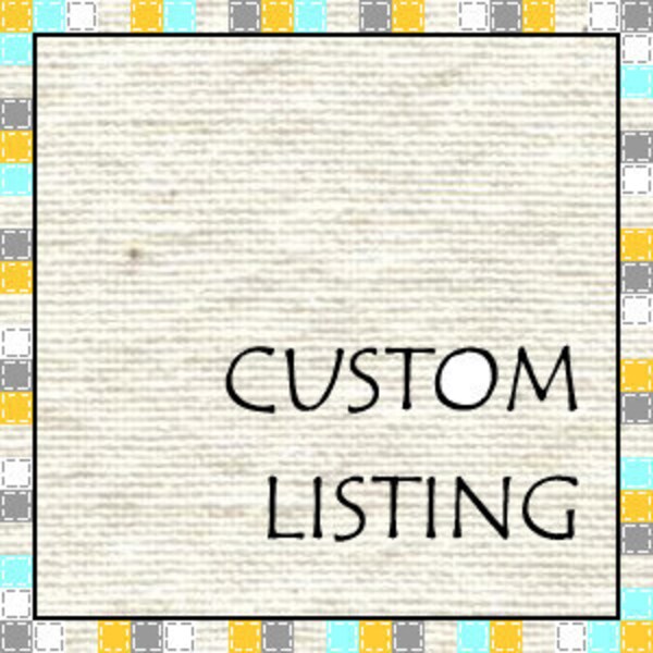 Custom Listing for Autumn