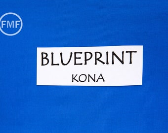 Blueprint Kona Cotton Solid Fabric from Robert Kaufman, K001-848