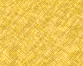 Architextures Crosshatch à Wasabi, Carolyn Friedlander, Robert Kaufman Fabrics, 100% Cotton Fabric, AFR-13503-371 WASABI