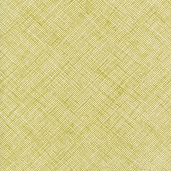 Architextures Crosshatch in Pickle, Carolyn Friedlander, Robert Kaufman Fabrics, 100% Cotton Fabric, AFR-13503-341 PICKLE