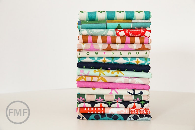 Playful Memory in Pink 0010-1 Cotton+Steel RJR Fabrics Melody Miller 100/% Cotton Fabric