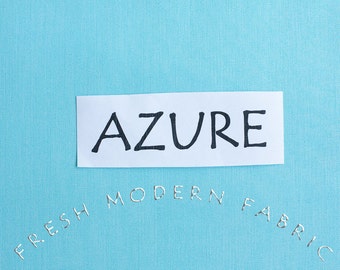 Azure Kona Cotton Solid Fabric from Robert Kaufman, K001 1009