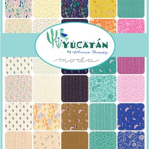 Yucatan Mountains in Limestone Sandbar, Annie Brady, 100% Cotton, Moda Fabrics, 16716 21 image 5