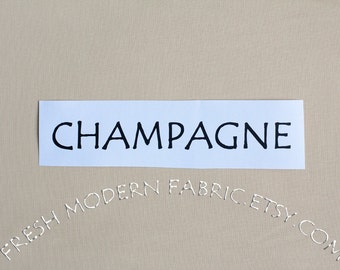Champagne Kona Cotton Solid Fabric from Robert Kaufman, K001-1069