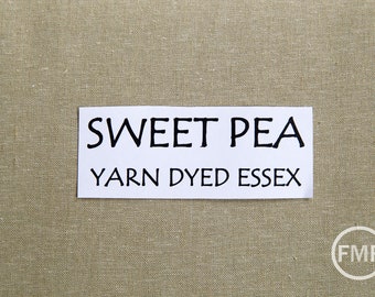 SWEET PEA Yarn Dyed Essex, Linen and Cotton Blend Fabric from Robert Kaufman, E064-201 Sweet Pea