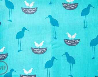 Perfectly Perched Nest in Celebration, Laurie Wisbrun, Robert Kaufman Fabrics, 100% Cotton Fabric, AWN-12849-203 CELEBRATION
