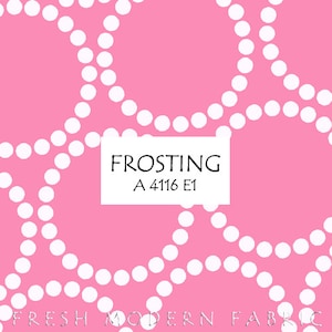 Frosting Pearl Bracelet, Lizzy House for Andover Fabrics, 100% Cotton Fabric, A 4116 E1 image 1