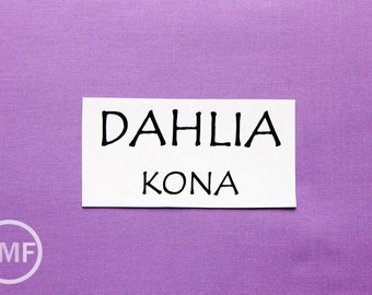 Dahlia Kona Cotton Solid Fabric from Robert Kaufman, K001-488