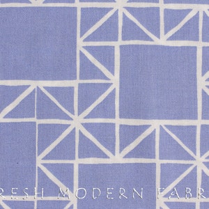Quilt Blocks Stars in Shade Periwinkle, Ellen Luckett Baker, Moda Fabrics, 100% Cotton Fabric