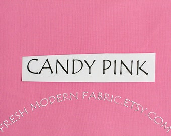 Candy Pink Kona Cotton Solid Fabric from Robert Kaufman, K001-1062