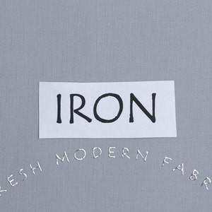 Iron Kona Cotton Solid Fabric from Robert Kaufman, K001-408 image 1
