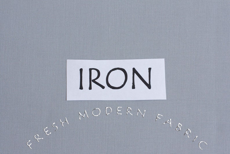 Iron Kona Cotton Solid Fabric from Robert Kaufman, K001-408 image 1