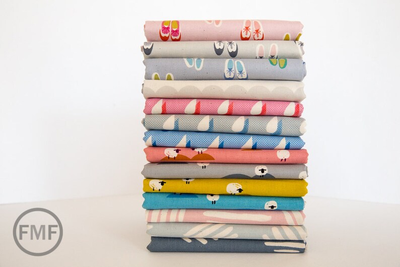 RJR Fabrics Panorama Fat Quarter Bundle 5999 Cotton+Steel 100/% Cotton Fabric 14 Pieces