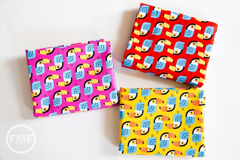 ASD-16535 Suzy Ultman 100/% Cotton Robert Kaufman Fabrics 7 Pieces Little Senoritas Full Collection Fat Quarter Bundle