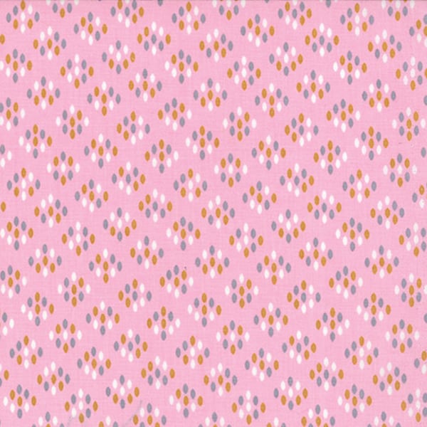 Color Me Happy Cluster Drops in Pink, Vanessa Christenson, V and Co, Moda Fabrics, 100% Cotton Fabric, 10824 12