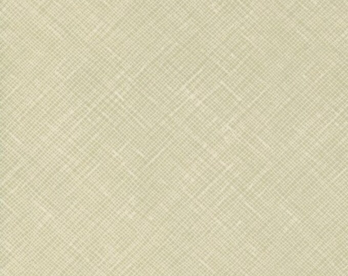 Architextures Crosshatch in Limestone, Carolyn Friedlander, Robert Kaufman Fabrics, 100 Cotton
