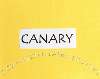 Canary Kona Cotton Solid Fabric from Robert Kaufman, K001-26