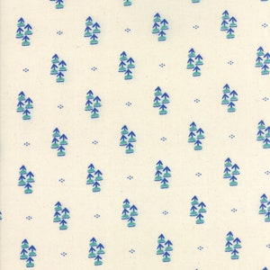 Yucatan Flower Ditsy in Caribbean Sandbar,  Annie Brady, 100% Cotton, Moda Fabrics, 16714 11