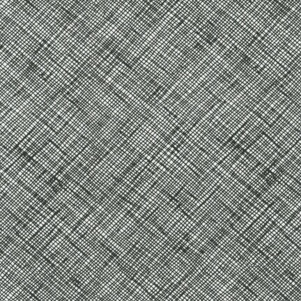 Architextures Crosshatch in Black, Carolyn Friedlander, Robert Kaufma…