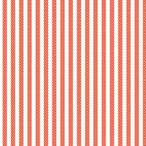 Animal ABCs Dotty Stripes in Red, Alyssa Thomas, Penguin and Fish, 100% Organic Cotton, Clothworks, Y-1690-79