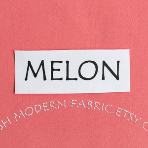 Melon Kona Cotton Solid Fabric from Robert Kaufman, K001-1228