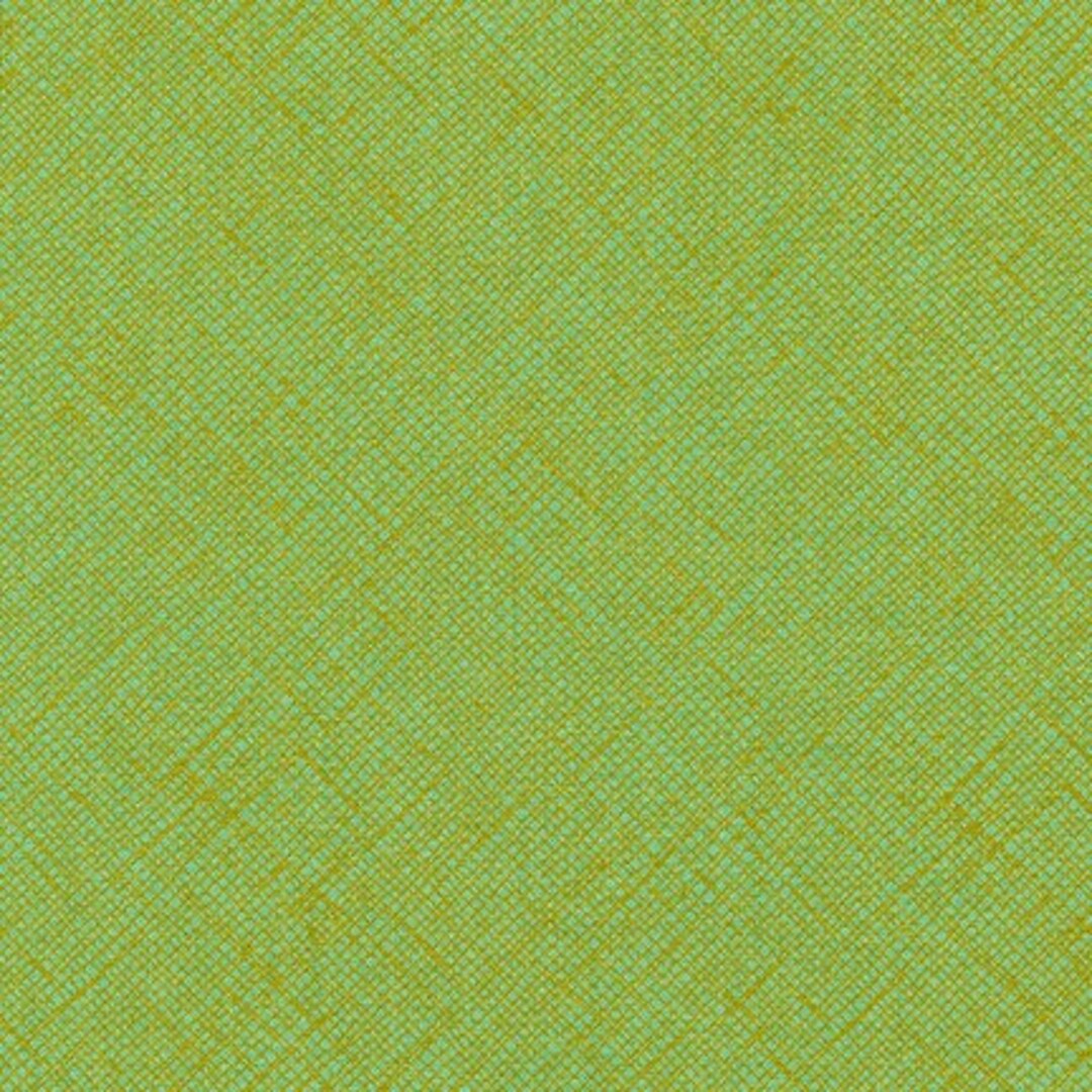 Architextures Crosshatch in Pistachio, Carolyn Friedlander, Robert Kaufman Fabrics, 100 Cotton
