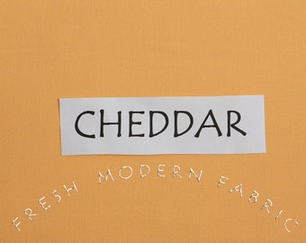 Cheddar Kona Cotton Solid Fabric from Robert Kaufman, K001-350