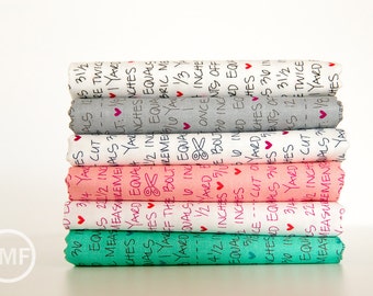 Spectrum Notes Half Yard Bundle, 6 Pieces, Vanessa Christenson, V and Co., 100% Cotton Fabric, Moda Fabrics, 10863