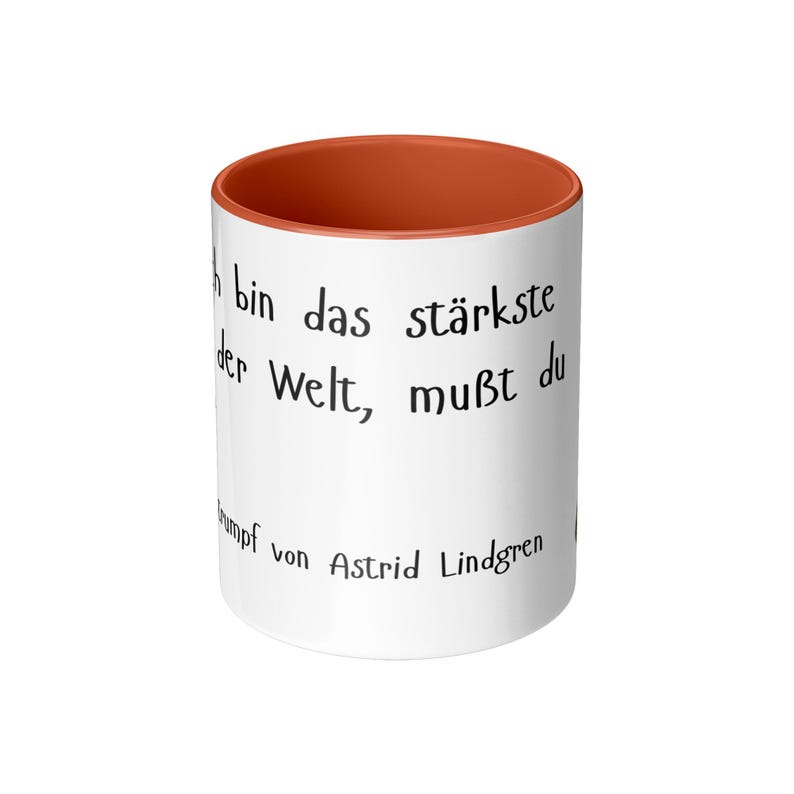 Strongest girl in the world - Pippi Longstocking quote in German image 4