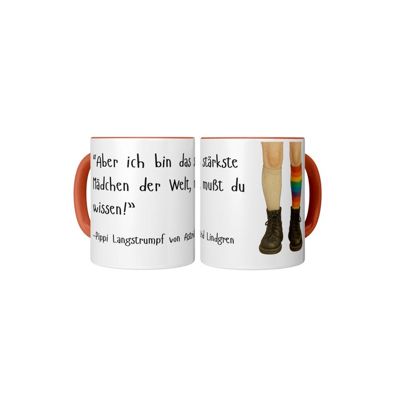 Strongest girl in the world - Pippi Longstocking quote in German image 5