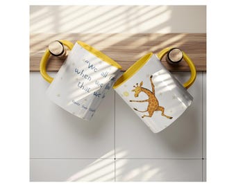 Zitat aus 'Giraffes Can't Dance' - lustige Tasse
