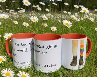 Soy la chica más fuerte del mundo...recuérdalo - cita de Pippi Calzaslargas