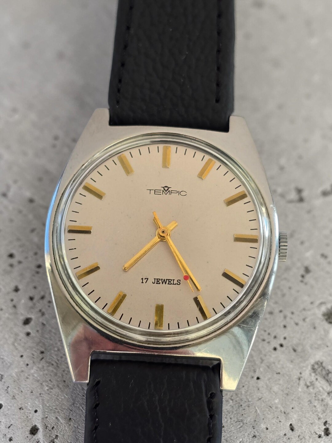 Tempic Vintage Watches Tempic 17 Jewels Herrenarmbanduhr/retro Wristwatch ...