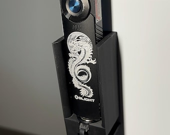 Soporte de carga magnético O-Light / Base segura para escritorio, garaje o caja de herramientas