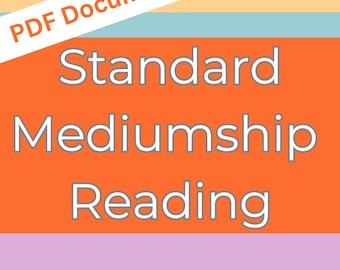 Standard Mediumship Reading (PDF) – Messages from Spirit with Validations