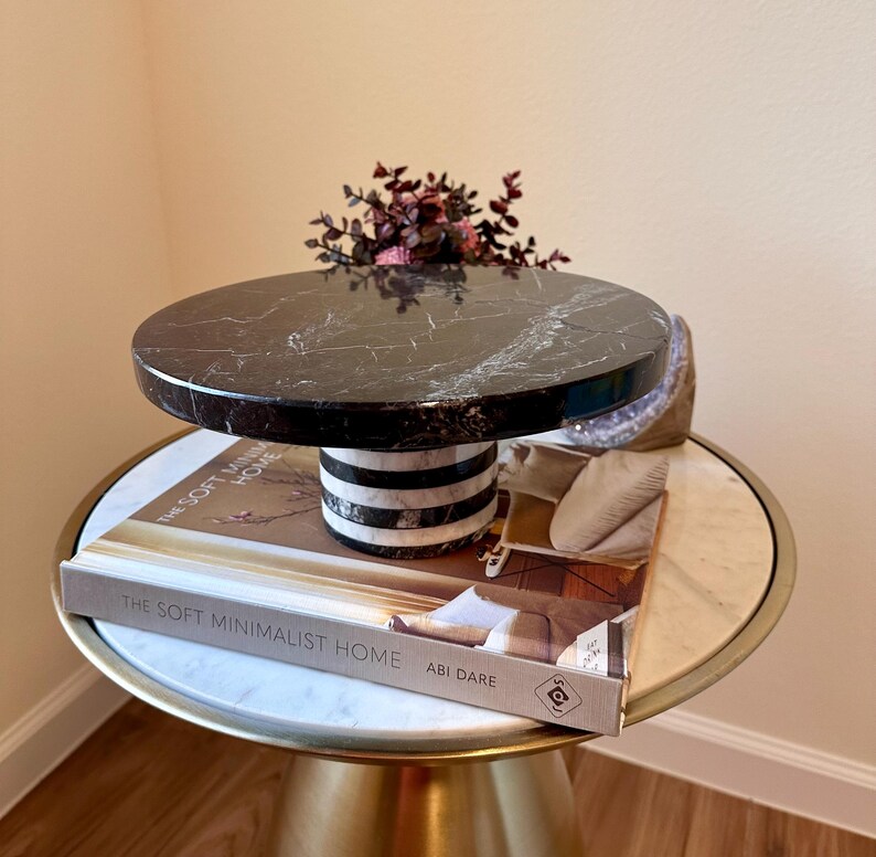 MarBeliaMarble Cake Stand - Thumbnail 2