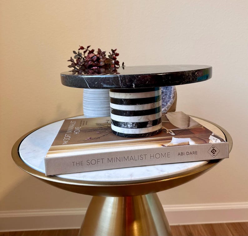 MarBeliaMarble Cake Stand - Thumbnail 5