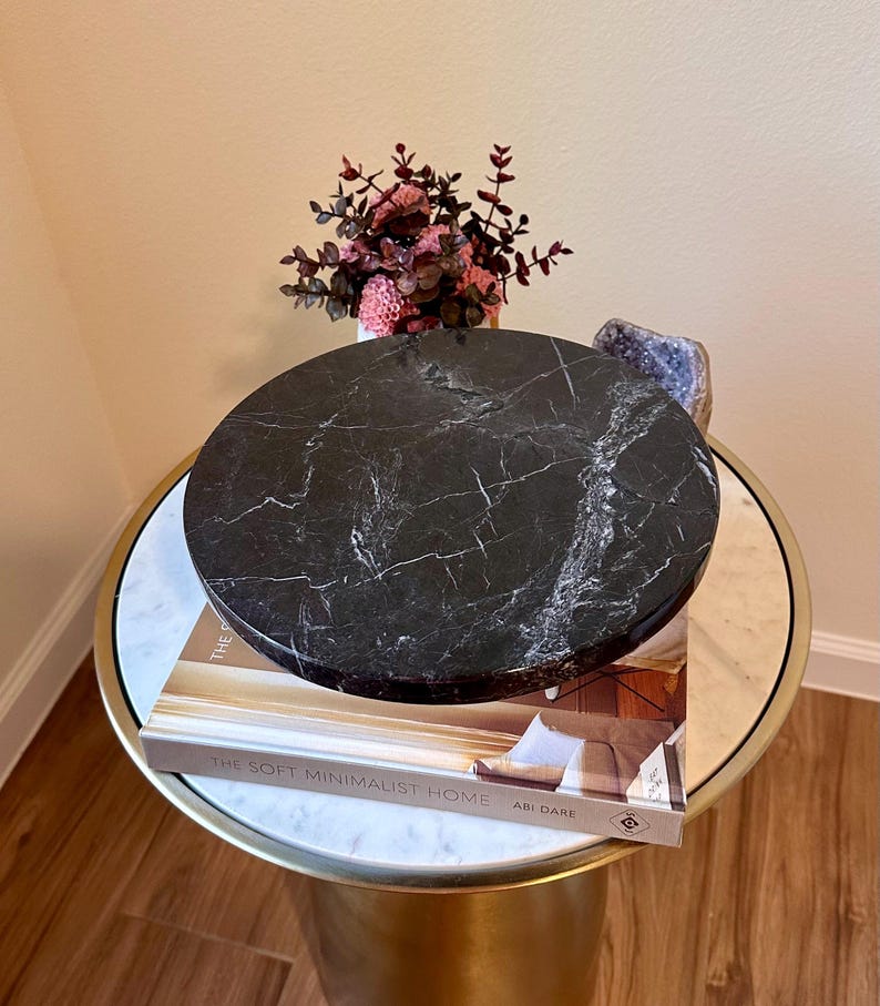MarBeliaMarble Cake Stand - Thumbnail 3