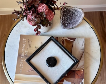 Black Marble Napkin Holder