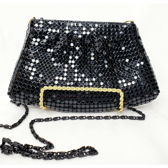 Vintage Chain Mail Y and S Original Brand Handbag… - image 3