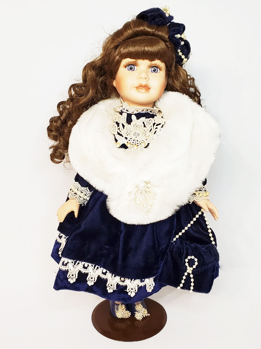 Vintage Collectors Choice by Dandee Porcelain Doll 17 Etsy