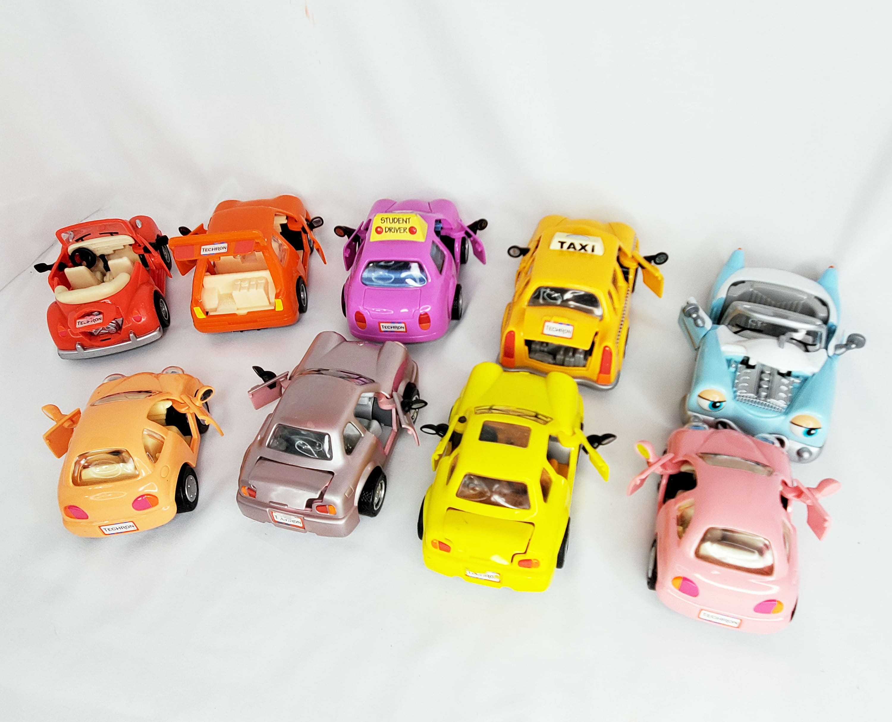 Vintage Chevron Toy Cars Lot Set Of 9 Chevron Gas Commercials Etsy